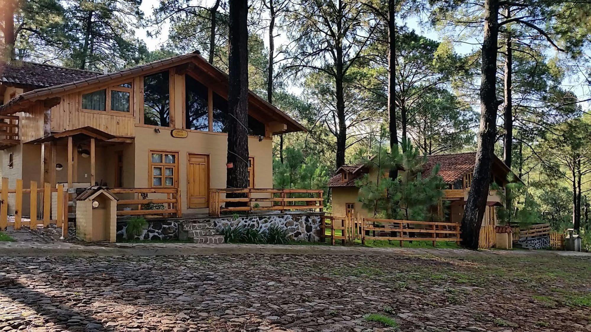 Cabanas Los Abuelos Mazamitla Buitenkant foto